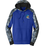 BagelEddi's Sport-Wick Mineral Freeze Fleece Colorblock Hooded Pullover