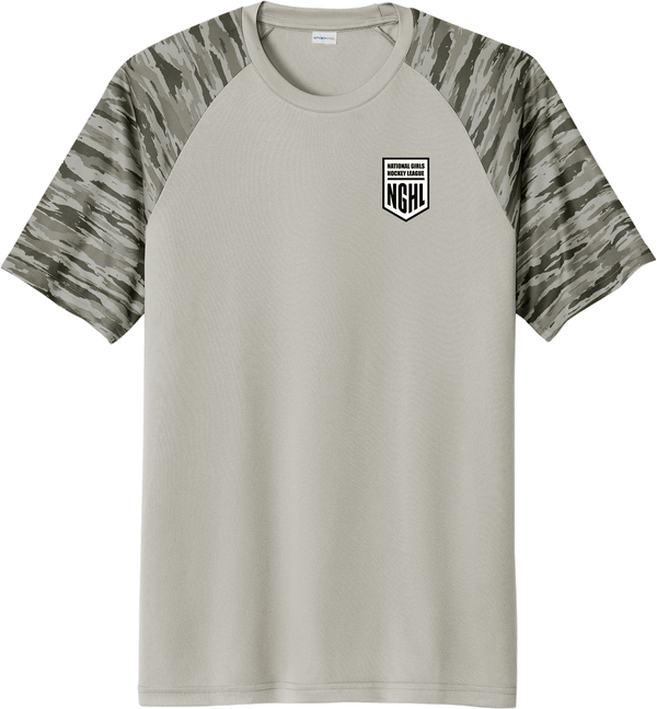 NGHL Drift Camo Colorblock Tee