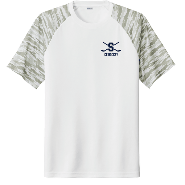 Midd South Hockey Drift Camo Colorblock Tee