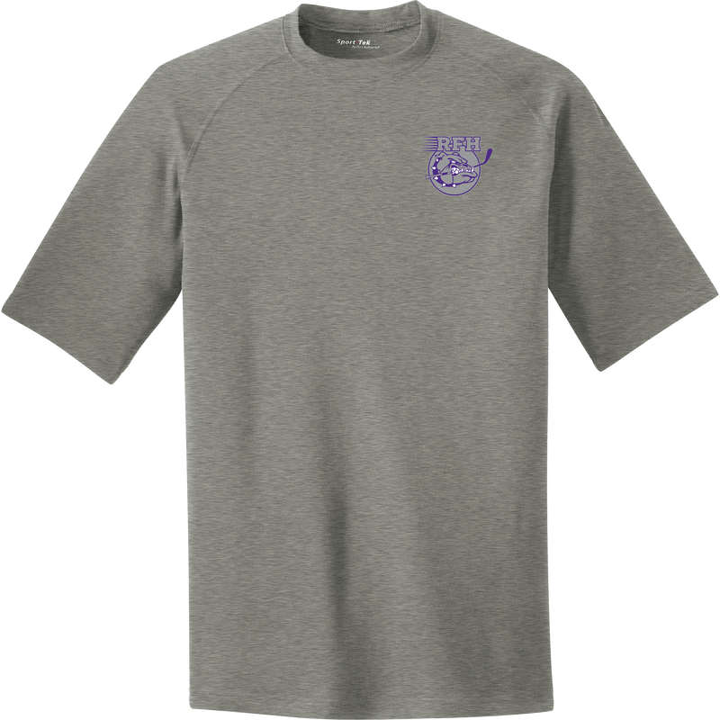 Rumson-Fair Haven PosiCharge Tri-Blend Wicking Raglan Tee