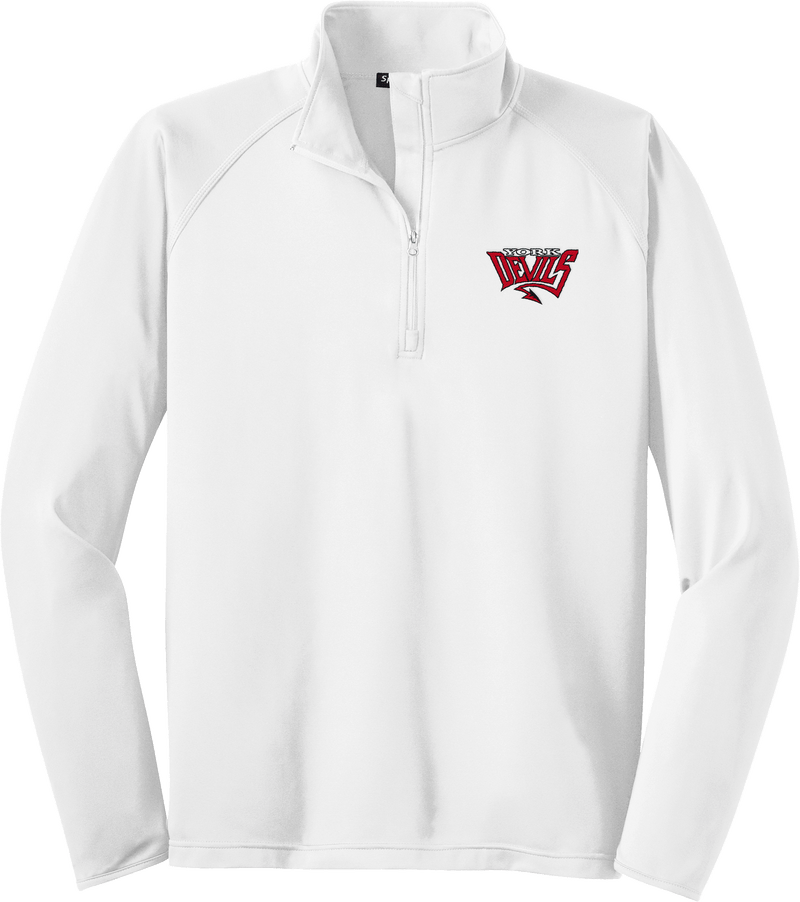 York Devils Sport-Wick Stretch 1/4-Zip Pullover