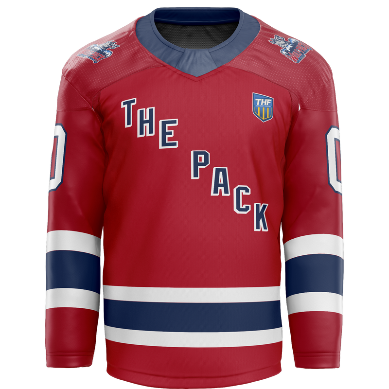 CT Wolfpack South Player Jersey - Red