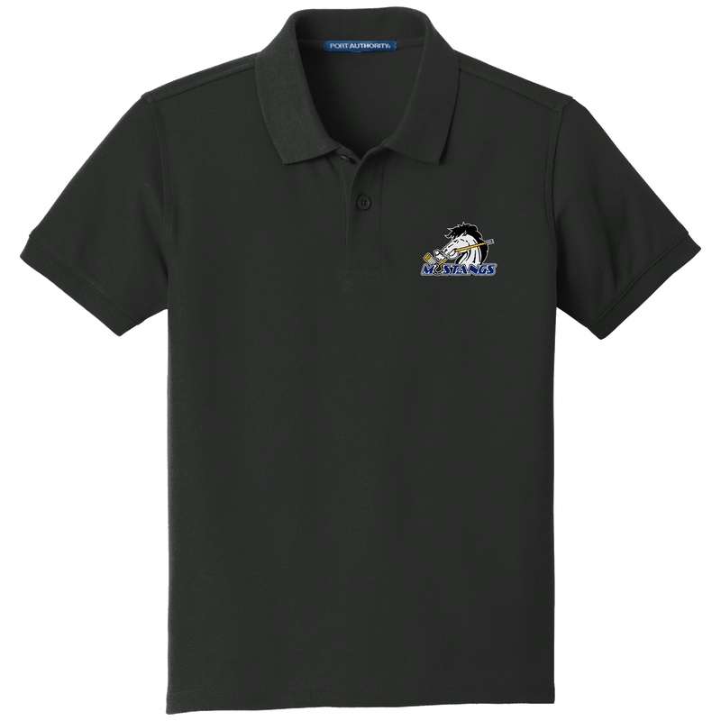 Mid-State Mustangs Youth Core Classic Pique Polo