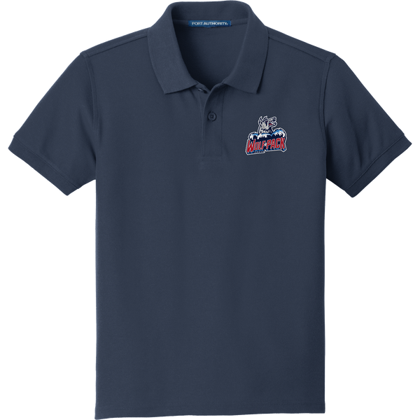 CT Wolfpack South Youth Core Classic Pique Polo