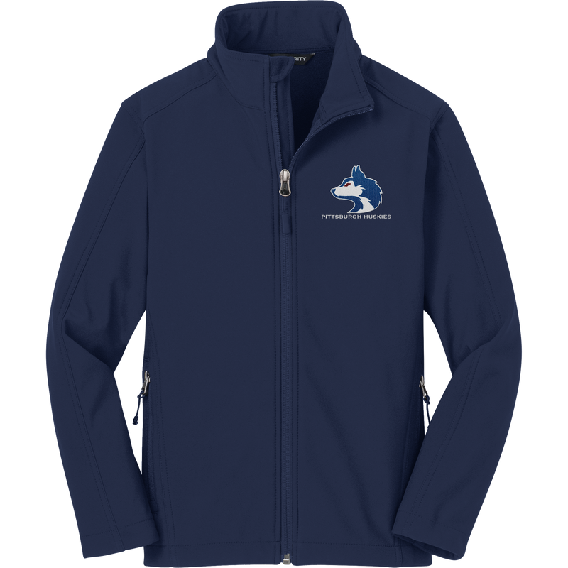 Pittsburgh Huskies Youth Core Soft Shell Jacket