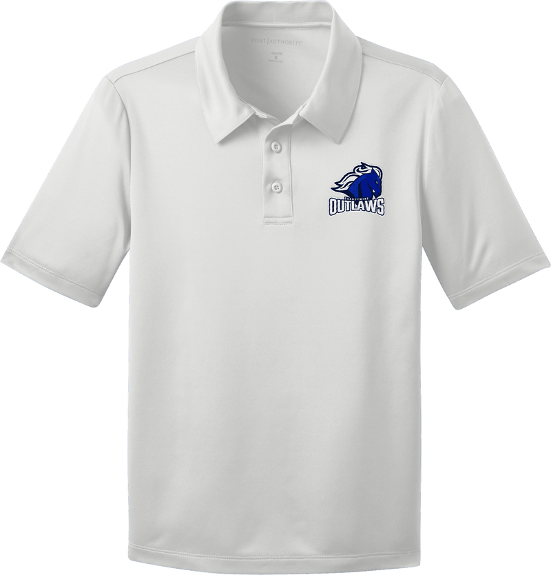 Brandywine Outlaws Youth Silk Touch Performance Polo