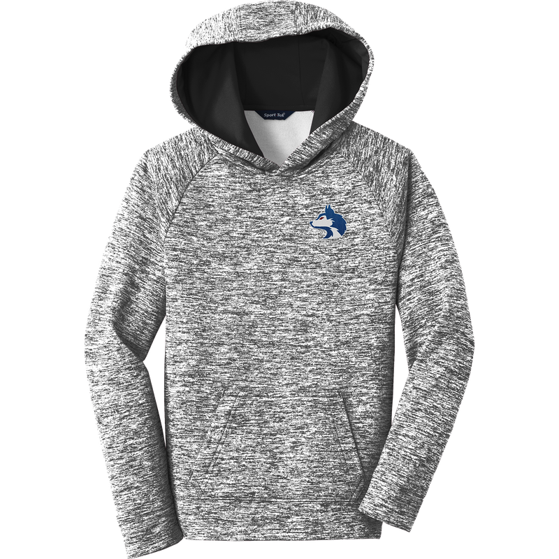 Pittsburgh Huskies Youth PosiCharge Electric Heather Fleece Hooded Pullover