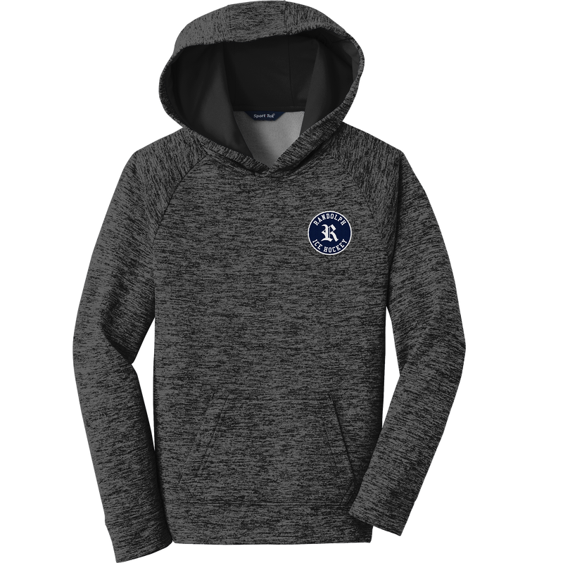 Randolph Hockey Youth PosiCharge Electric Heather Fleece Hooded Pullover