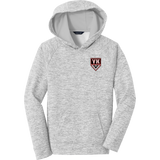 Young Kings Youth PosiCharge Electric Heather Fleece Hooded Pullover