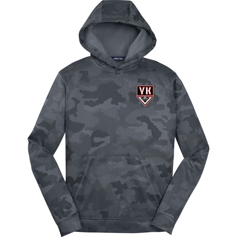 Young Kings Youth Sport-Wick CamoHex Fleece Hooded Pullover