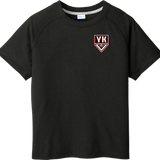 Young Kings Youth PosiCharge Tri-Blend Wicking Raglan Tee