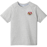 SOMD Lady Sabres Youth PosiCharge  Tri-Blend Wicking Raglan Tee