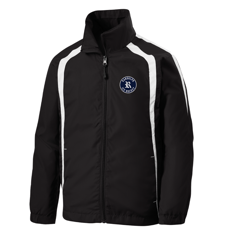 Randolph Hockey Youth Colorblock Raglan Jacket