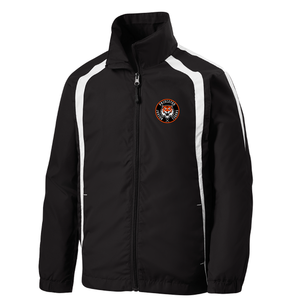 Princeton Jr. Tigers Youth Colorblock Raglan Jacket