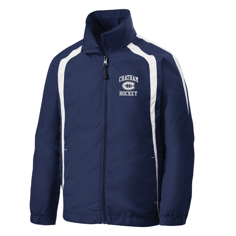 Chatham Hockey Youth Colorblock Raglan Jacket