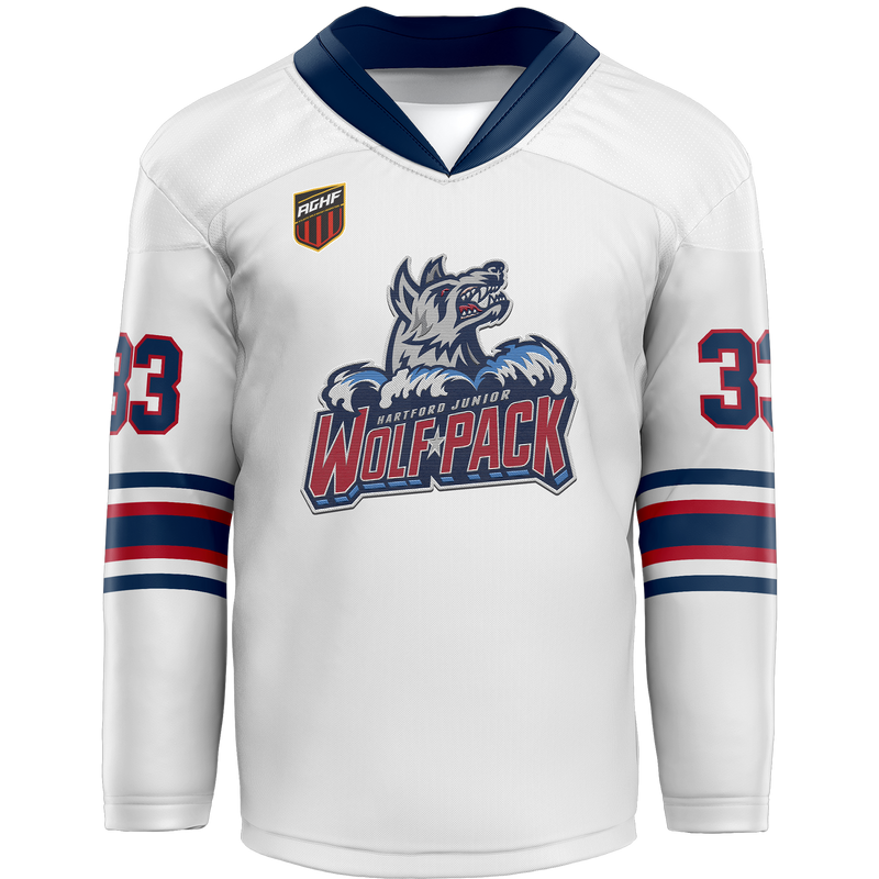 AGHF Hartford Jr. Wolfpack Adult Goalie Hybrid Jersey