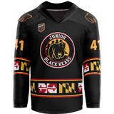 MD Lady Jr. Black Bears Adult Goalie Sublimated Jersey