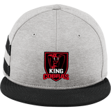 King Cobras New Era Shadow Heather Striped Flat Bill Snapback Cap