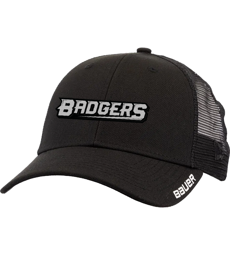 Allegheny Badgers Bauer Adult Team Mesh Snapback