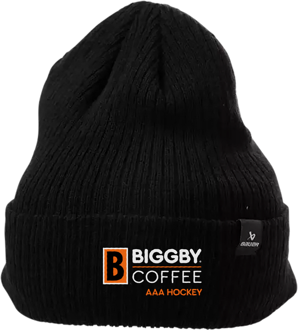 Biggby Coffee AAA Bauer Team Ribbed Toque