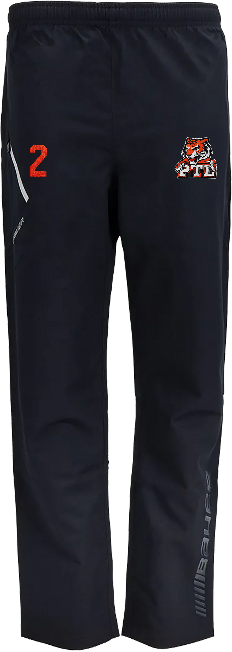 Bauer S24 Adult Lightweight Warm Up Pants - Princeton Tiger Lilies